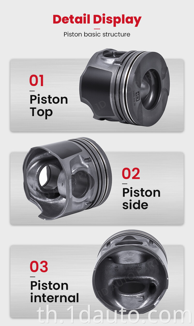 Auto Engine 1KD Piston for Toyota